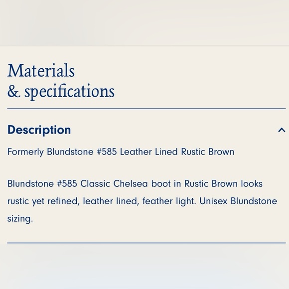 *NEW* Classic Blundstone Boots in Rustic Brown - Ladies size 5/8 - Picture 9 of 9